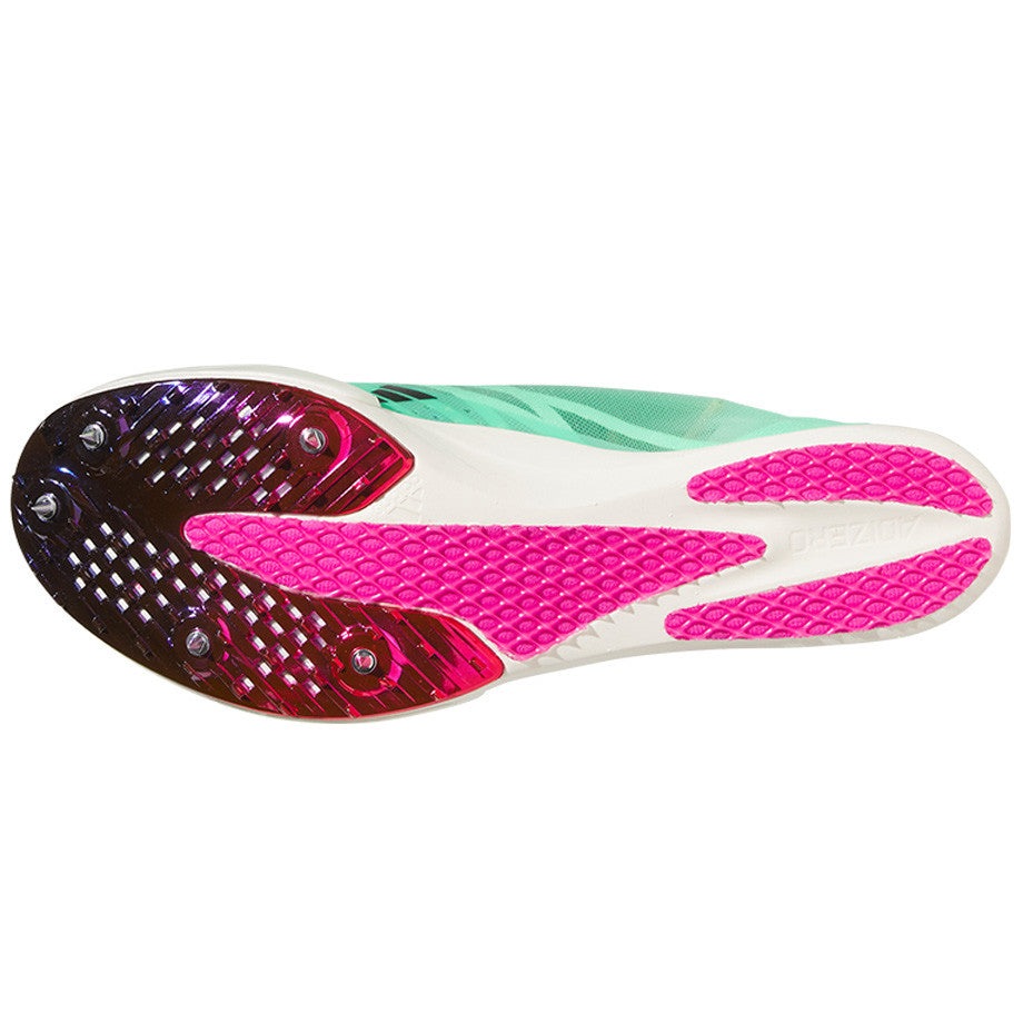 adidas Adizero Ambition Running Spikes Pulse Mint / Core Black / Lucid Blue - achilles heel