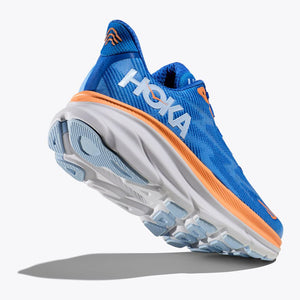 Hoka Men's Clifton 9 Running Shoes Coastal Sky / All Aboard - achilles heel