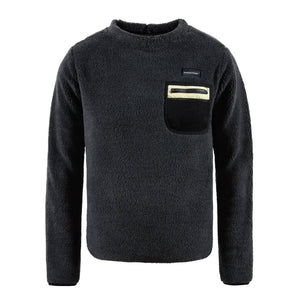 District Vision Men's Sola Crewneck Fleece Charcoal - achilles heel