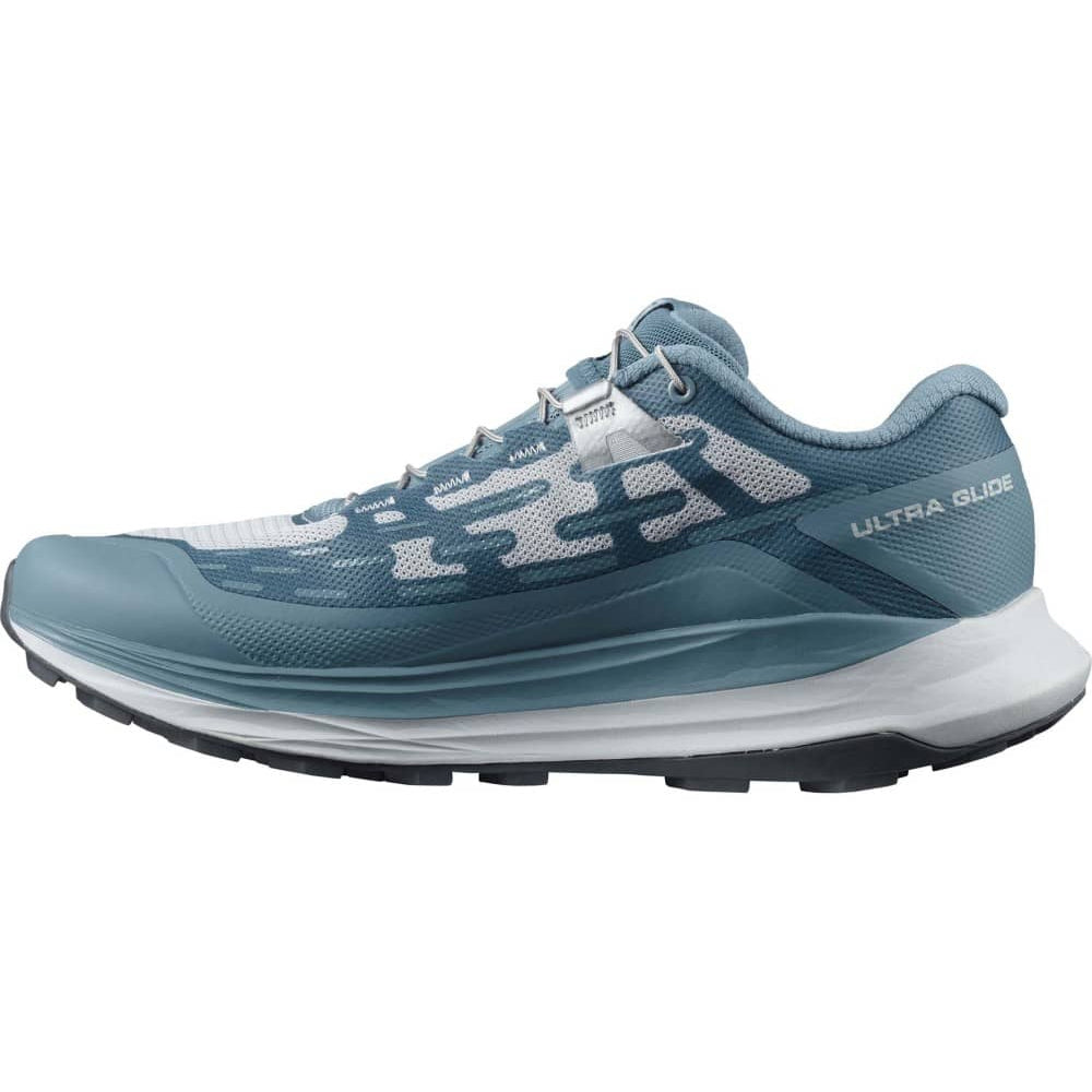 Salomon Women's Ultra Glide Trail Running Shoes Bluestone / Pearl Blue - achilles heel