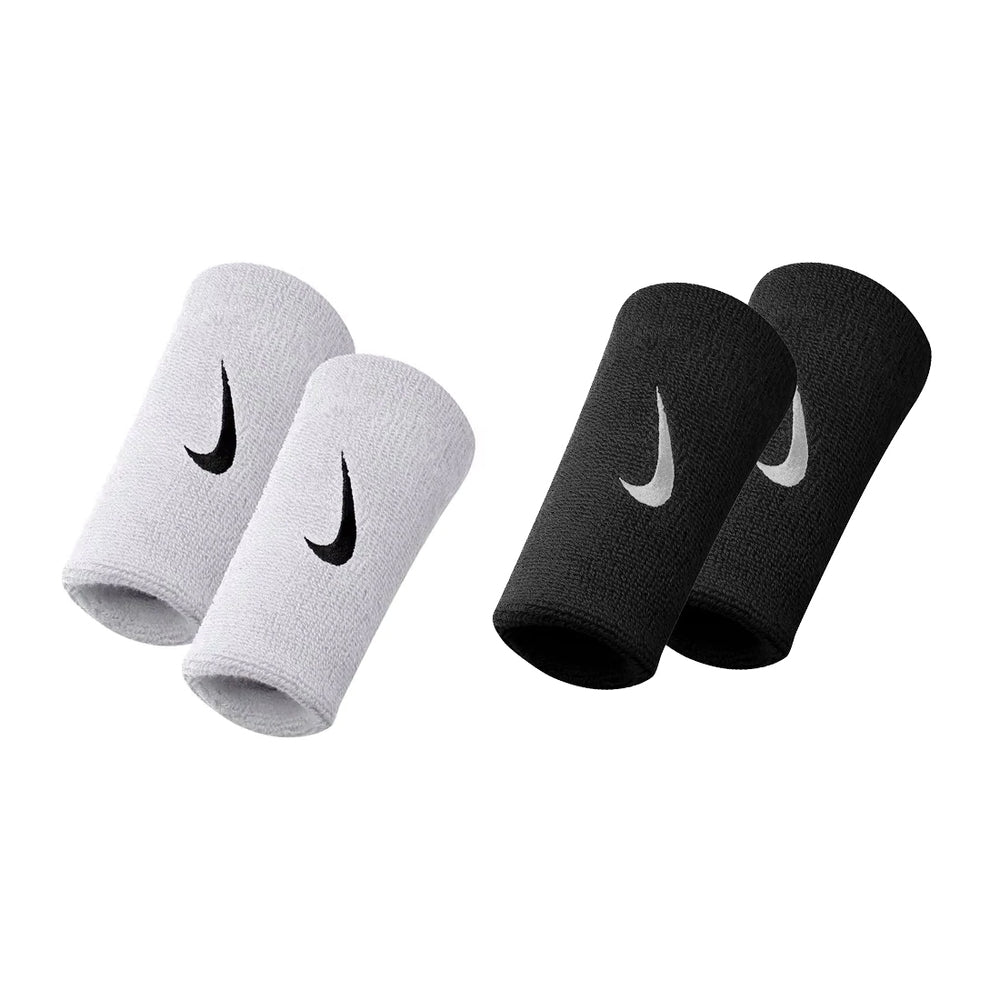 Nike Swoosh Double-Wide Wristbands - achilles heel