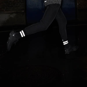 SAYSKY Reflective High Merino Socks - achilles heel