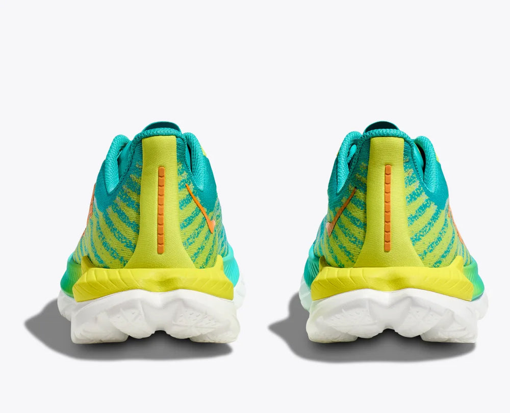 Hoka Men's Mach 5 Running Shoes Ceramic / Evening Primrose - achilles heel