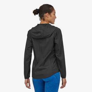 Patagonia Women's Houdini Jacket Black - achilles heel