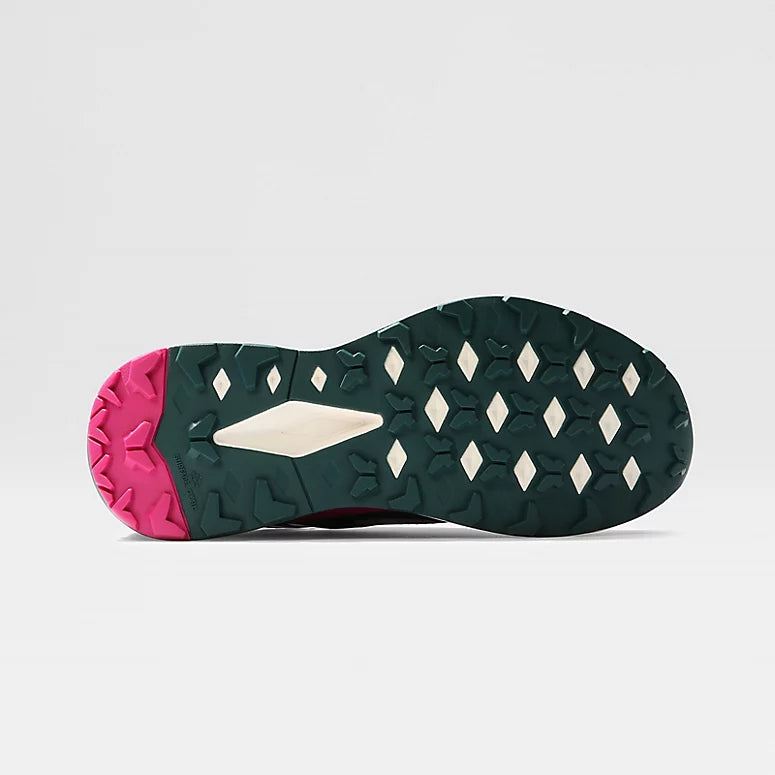 The North Face Women's Vectiv Infinite Trail Running Shoes Lavender Fog / Ponderosa Green - achilles heel