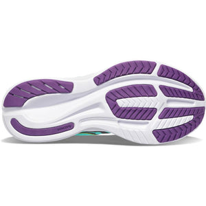 Saucony Women's Ride 15 Running Shoes Cool Mint / Acid - achilles heel