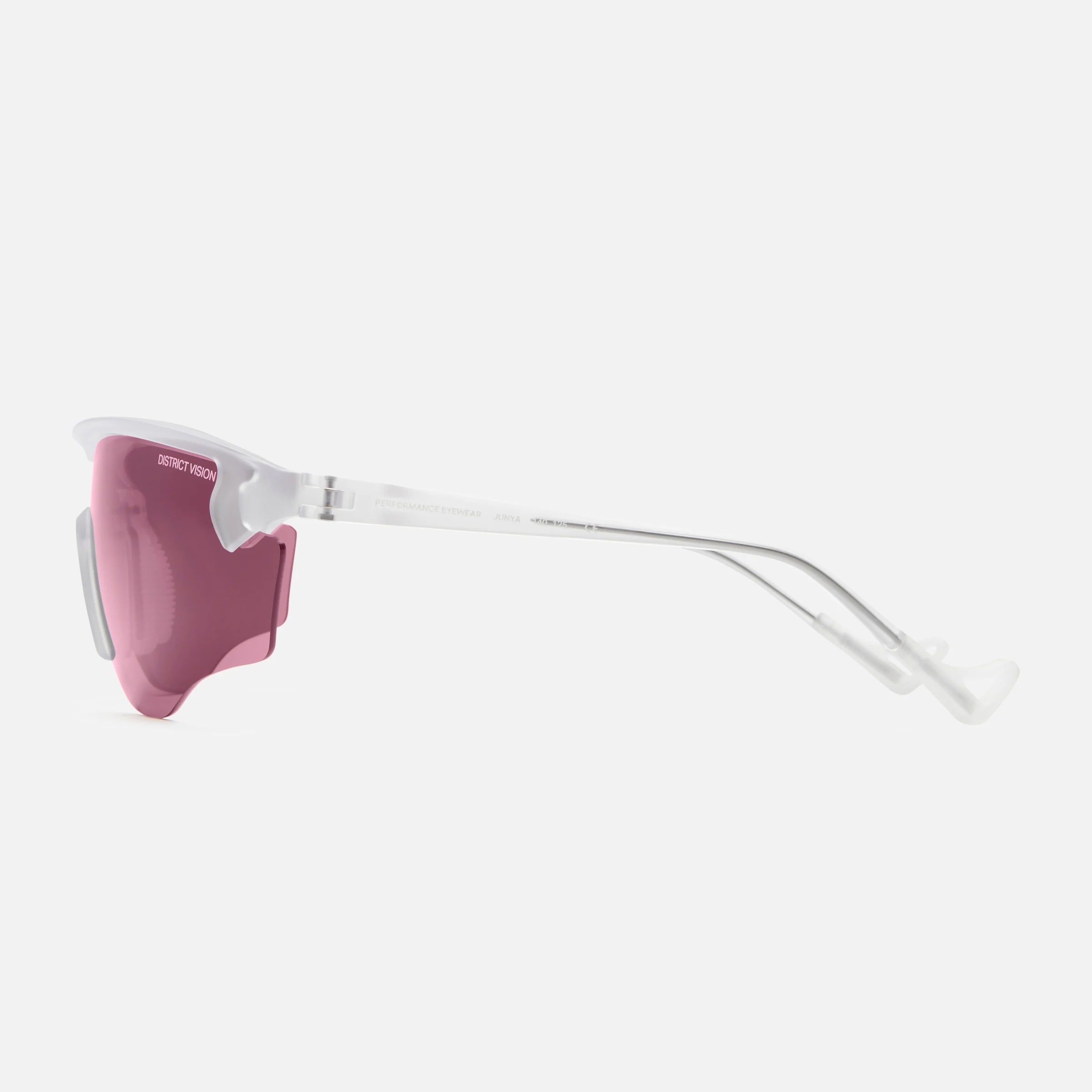 District Vision Junya Racer Clear D+ Black Rose - Achilles Heel