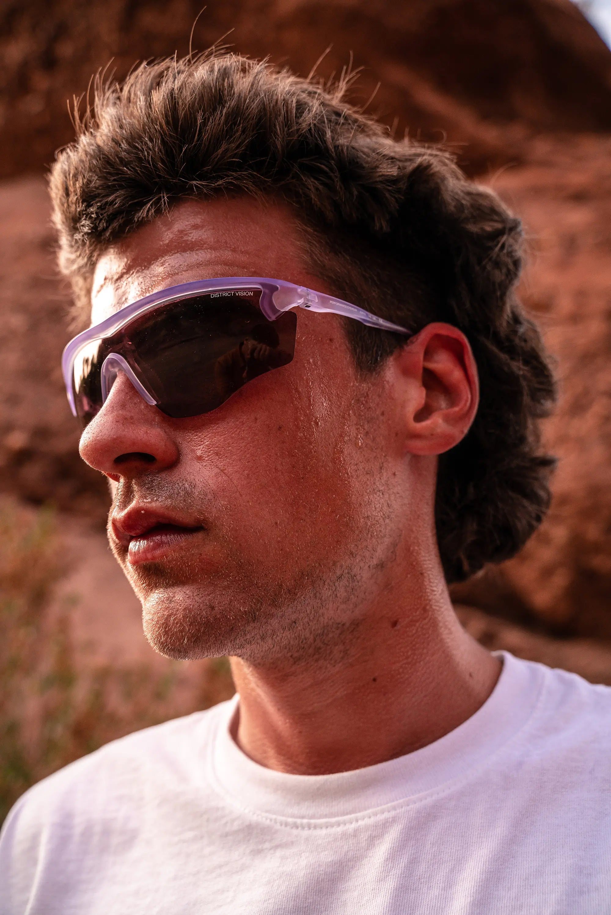 District Vision Junya Racer Clear D+ Black Rose - Achilles Heel
