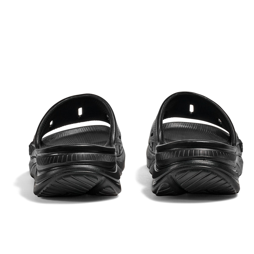 Hoka Ora Recovery Slide 3 Black / Black - achilles heel
