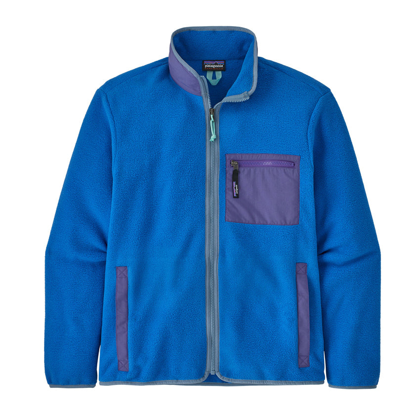 Patagonia Men's Synchilla Jacket Bayou Blue - achilles heel