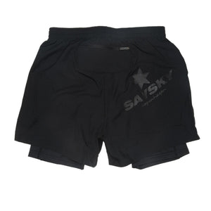 SAYSKY 2 In 1 Shorts Black - achilles heel