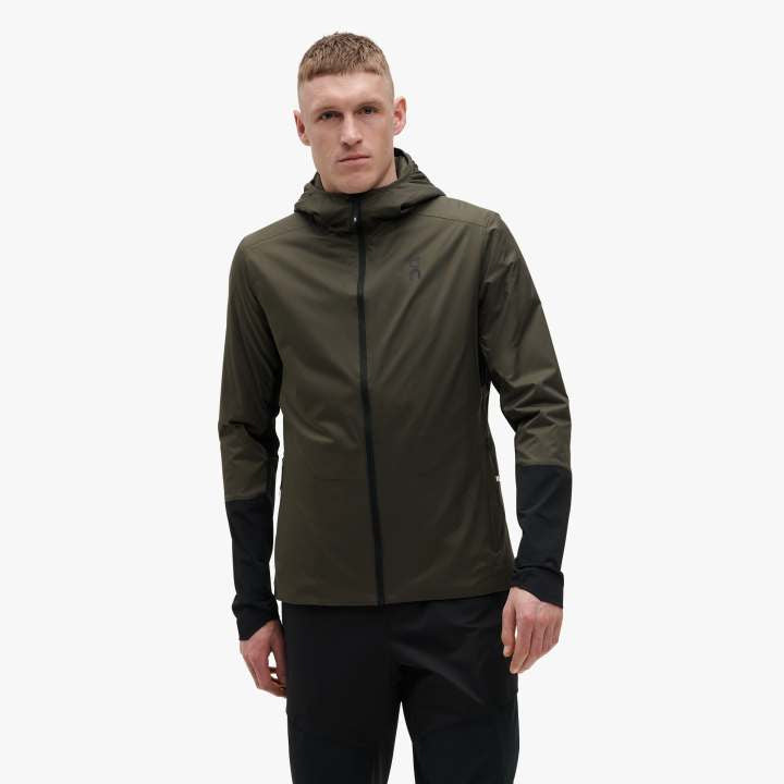 On Men's Insulator Jacket Thorn / Black - achilles heel