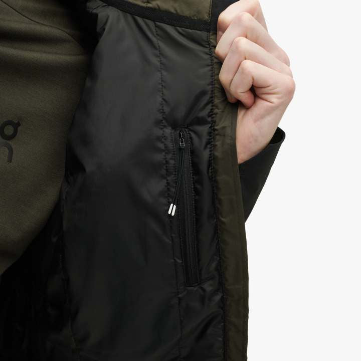 On Men's Insulator Jacket Thorn / Black - achilles heel