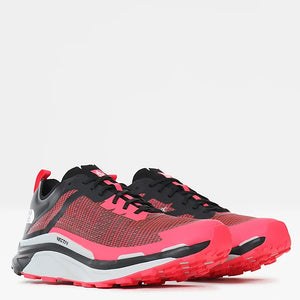 The North Face Men's Vectiv Infinite Trail Running Shoes Brilliant Coral /  TNF Black - achilles heel