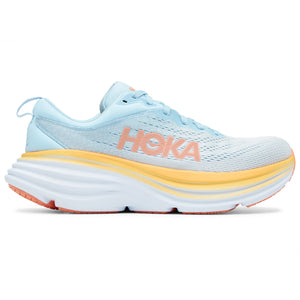 Hoka Women's Bondi 8 Running Shoe Summer Song / Country Air - achilles heel