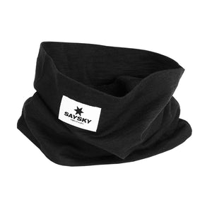 SAYSKY Merino Base 165 Scarf / Headband Black - achilles heel