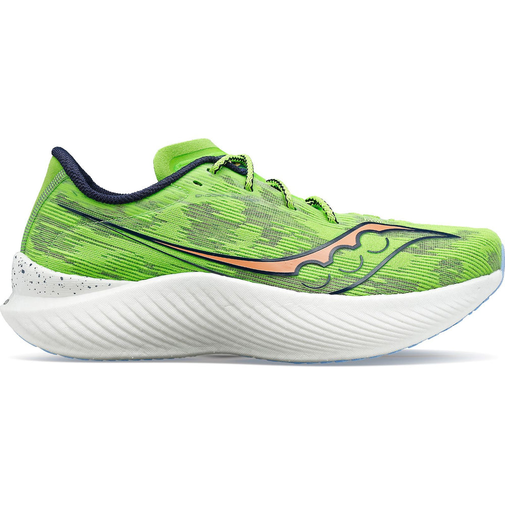 Saucony Men's Endorphin Pro 3 Running Shoes Invader - achilles heel