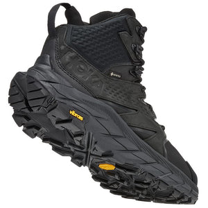 Hoka Men's Anacapa Mid GORE-TEX Walking Boots Black / Black - achilles heel