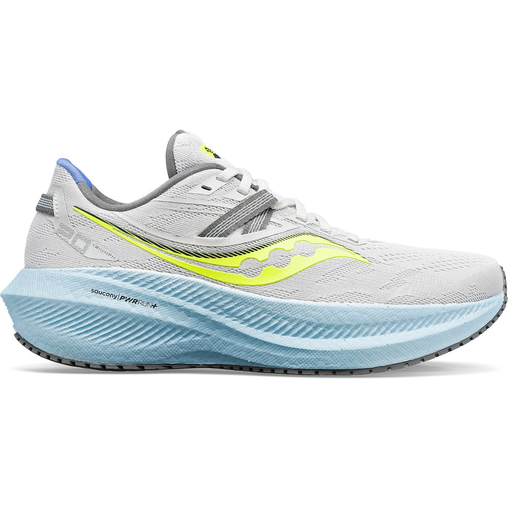 Saucony Women's Triumph 20 Running Shoes Fog / Vapor - achilles heel