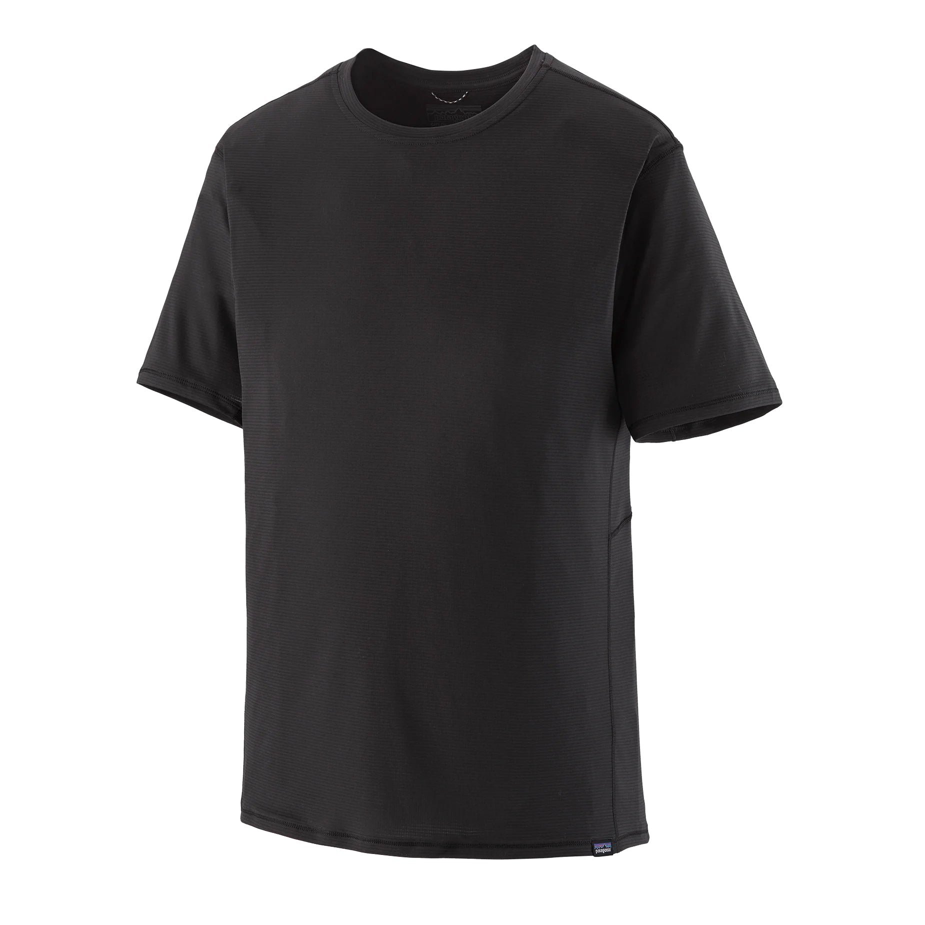 Patagonia Men's Capilene Cool Lightweight Tee Black - Achilles Heel