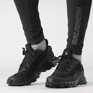 Salomon Men's Alphacross 4 GORE-TEX Trail Running Shoes Black / Black - achilles heel