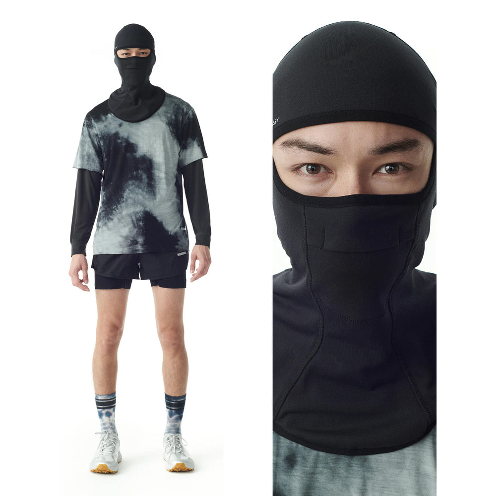 Satisfy GhostFleece Balaklava Black - achilles heel