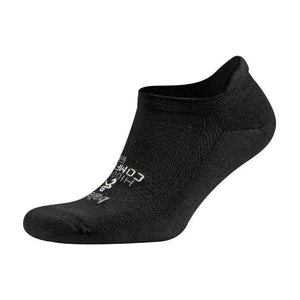 Balega Hidden Comfort Running Socks Black - achilles heel