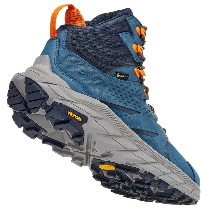 Hoka Men's Anacapa Mid GORE-TEX Walking Boots Real Teal / Outer Space - achilles heel
