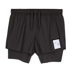 Satisfy TechSilk 8 Inch Shorts Black Silk - achilles heel