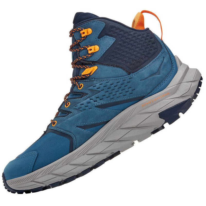 Hoka Men's Anacapa Mid GORE-TEX Walking Boots Real Teal / Outer Space - achilles heel