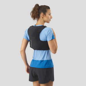 Salomon Women's Advance Skin 5 Set Running Vest Black / Ebony - achilles heel