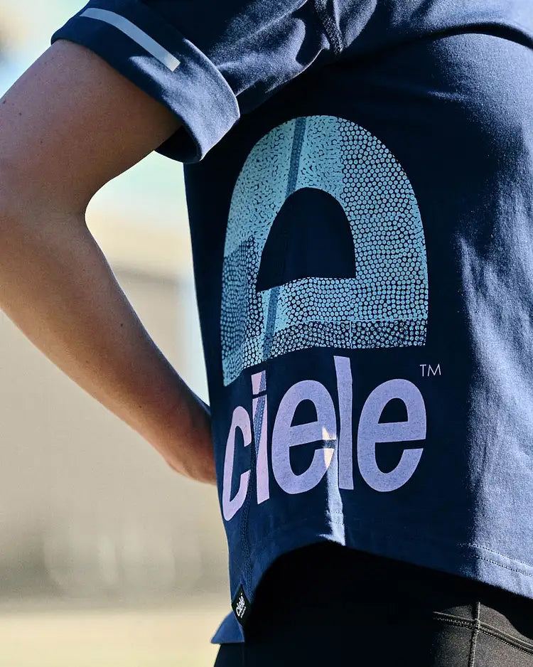 Ciele Women's WNSBTShirt - Espace Wrap - Savoie - achilles heel