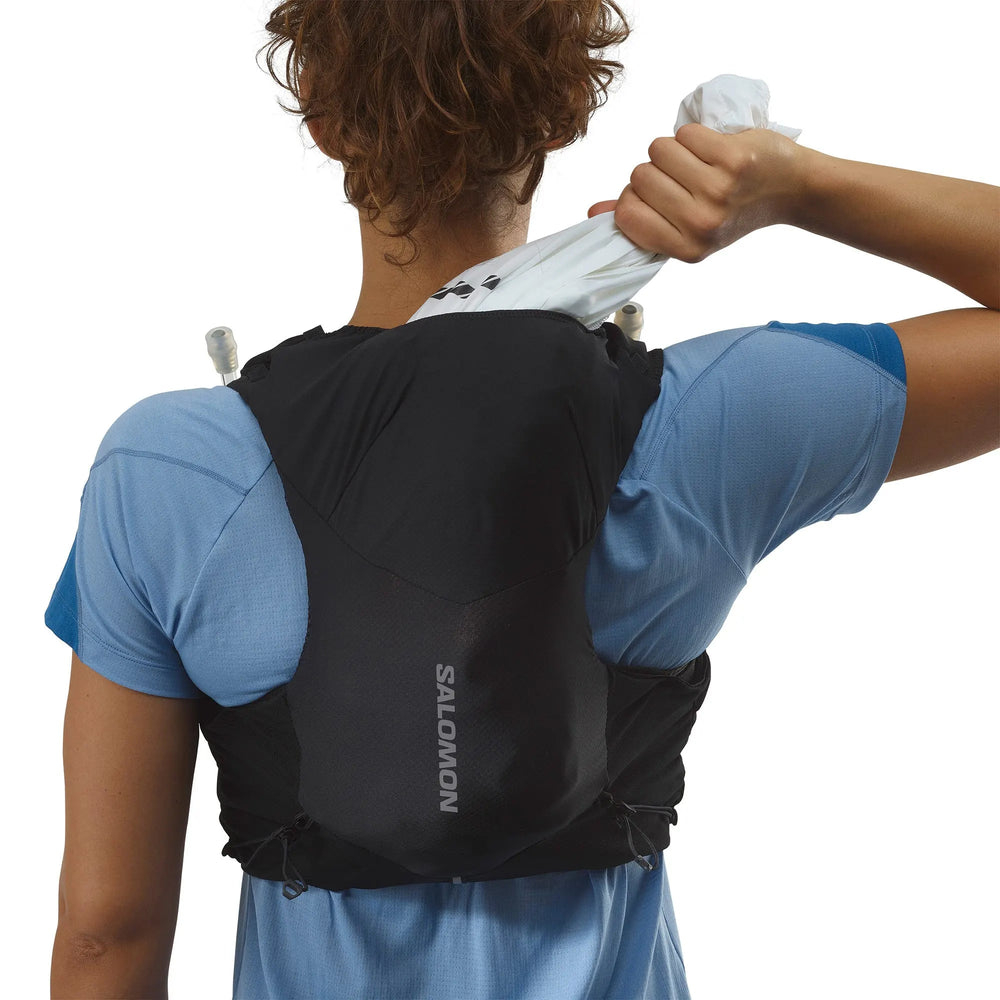 Salomon Women's Advance Skin 5 Set Running Vest Black / Ebony - achilles heel