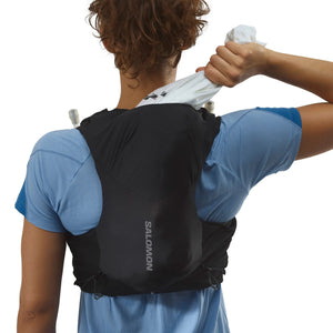 Salomon Women's Advance Skin 5 Set Running Vest Black / Ebony - achilles heel