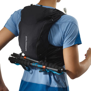 Salomon Women's Advance Skin 12 Set Running Vest Black / Ebony - achilles heel