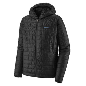 Patagonia Men's Nano Puff Hoody Black - achilles heel