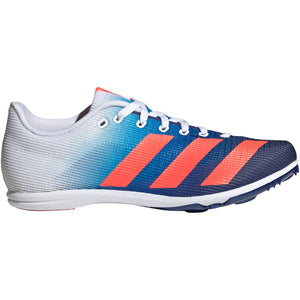 adidas Allroundstar J Running Spikes Legacy Indigo / Turbo / Blue Rush - achilles heel