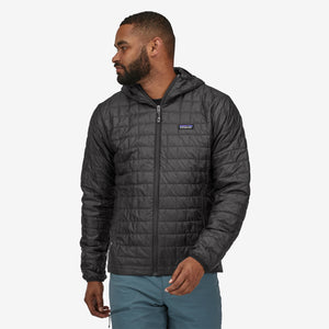 Patagonia Men's Nano Puff Hoody Black - achilles heel