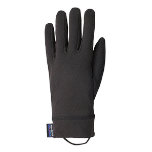 Patagonia Capilene Midweight Liner Gloves Black - achilles heel