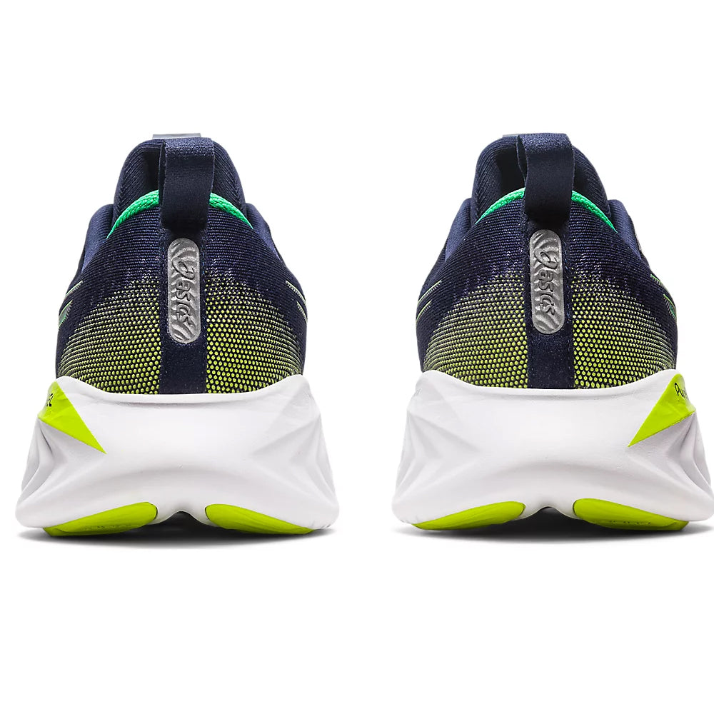 Asics Men's Gel-Cumulus 25 Running Shoes Midnight / Cilantro - achilles heel