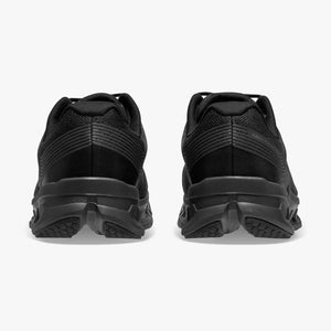 On Women's Cloudgo Wide Fit Running Shoes Black / Eclipse - achilles heel
