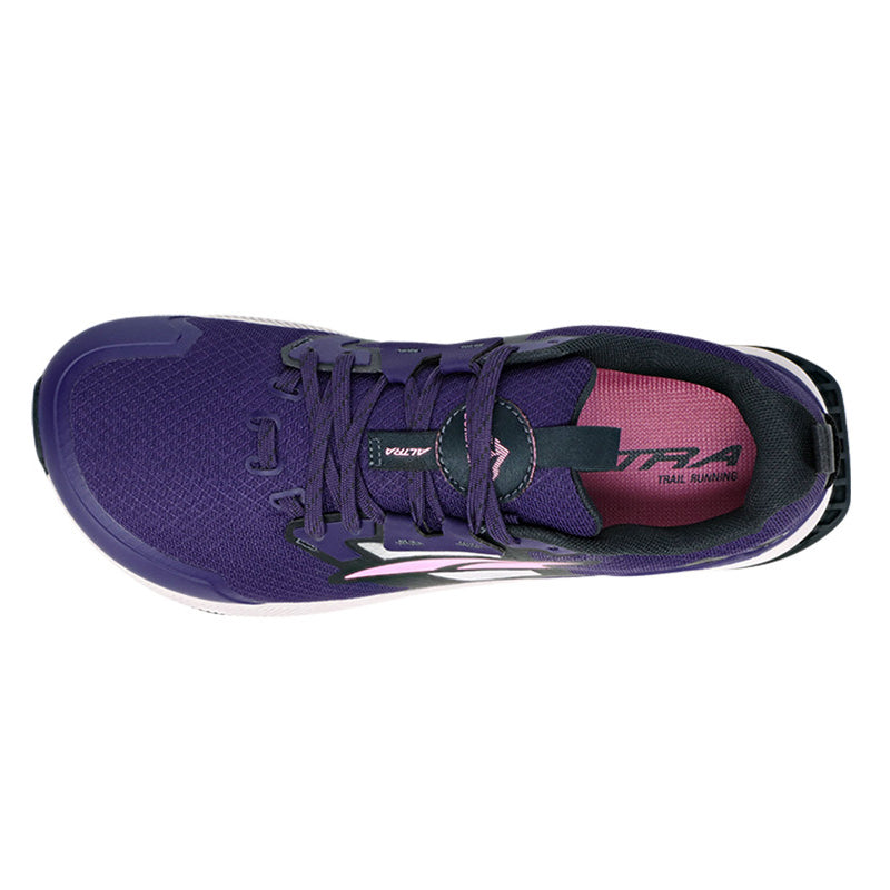 Altra Women's Lone Peak 7 Trail Running Shoes Dark Purple - achilles heel
