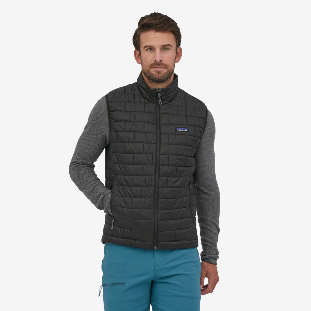 Patagonia Men's Nano Puff Vest Black - achilles heel