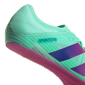 adidas Sprintstar Running Spikes Pulse Mint / Core Black / Lucid Blue - achilles heel