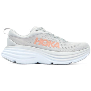 Hoka Women's Bondi 8 Running Shoes Harbor Mist / Lunar Rock - achilles heel