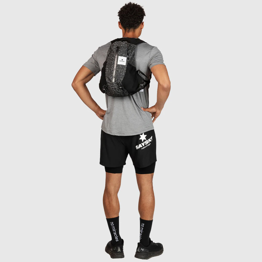 SAYSKY Light Running Backpack 8L Black Universe - achilles heel