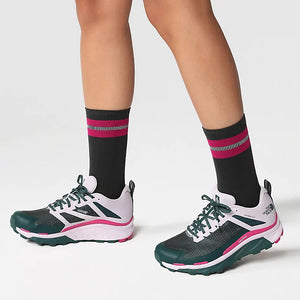 The North Face Women's Vectiv Infinite Futurelight Trail Running Shoes Ponderosa Green / Gardenia White - achilles heel