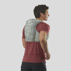 Salomon Active Skin 8 Set Running Vest Wrought Iron / Sedona Sage - achilles heel