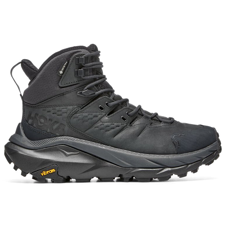 Hoka Women's Kaha 2 GORE-TEX Walking Boots Black / Black - achilles heel