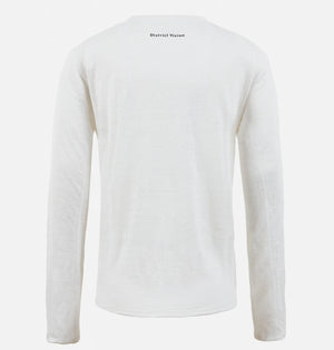 District Vision Men's Sukha Hemp Top White - achilles heel
